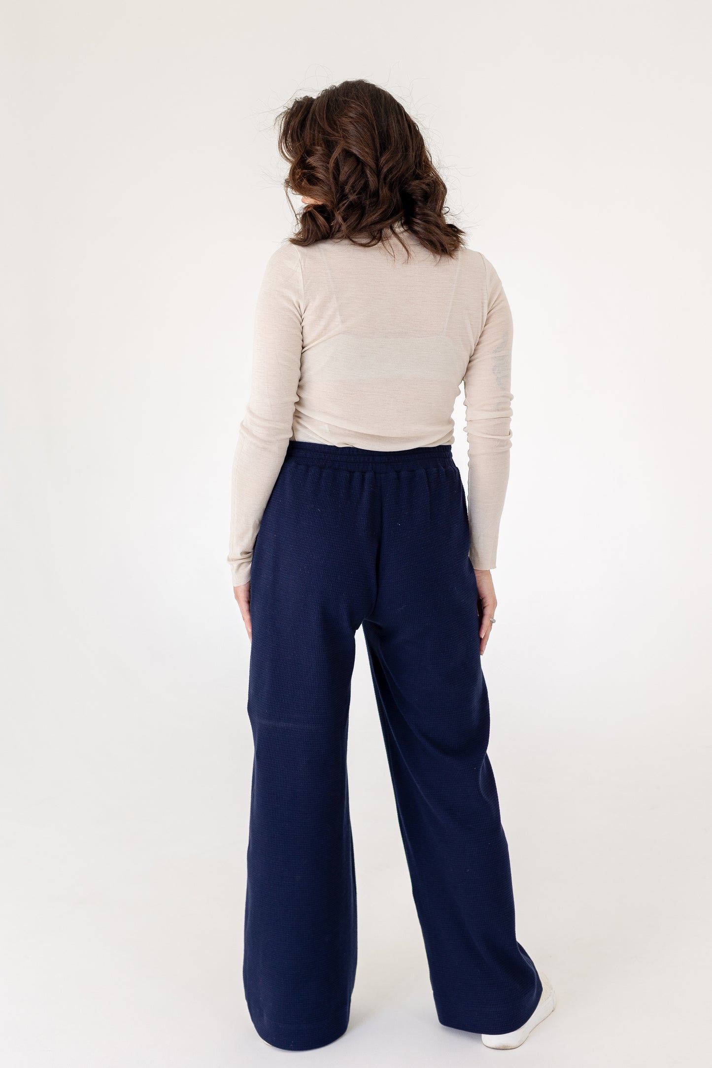 Jersey wide pants